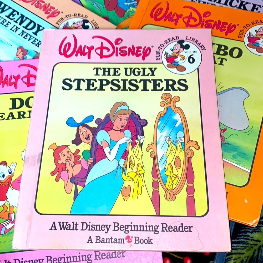 Walt Disney Cinderella the ugly stepsisters book